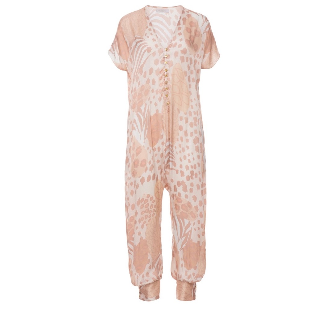Free People Carolina K Sera Jumpsuit Silk - Picture 4 of 10